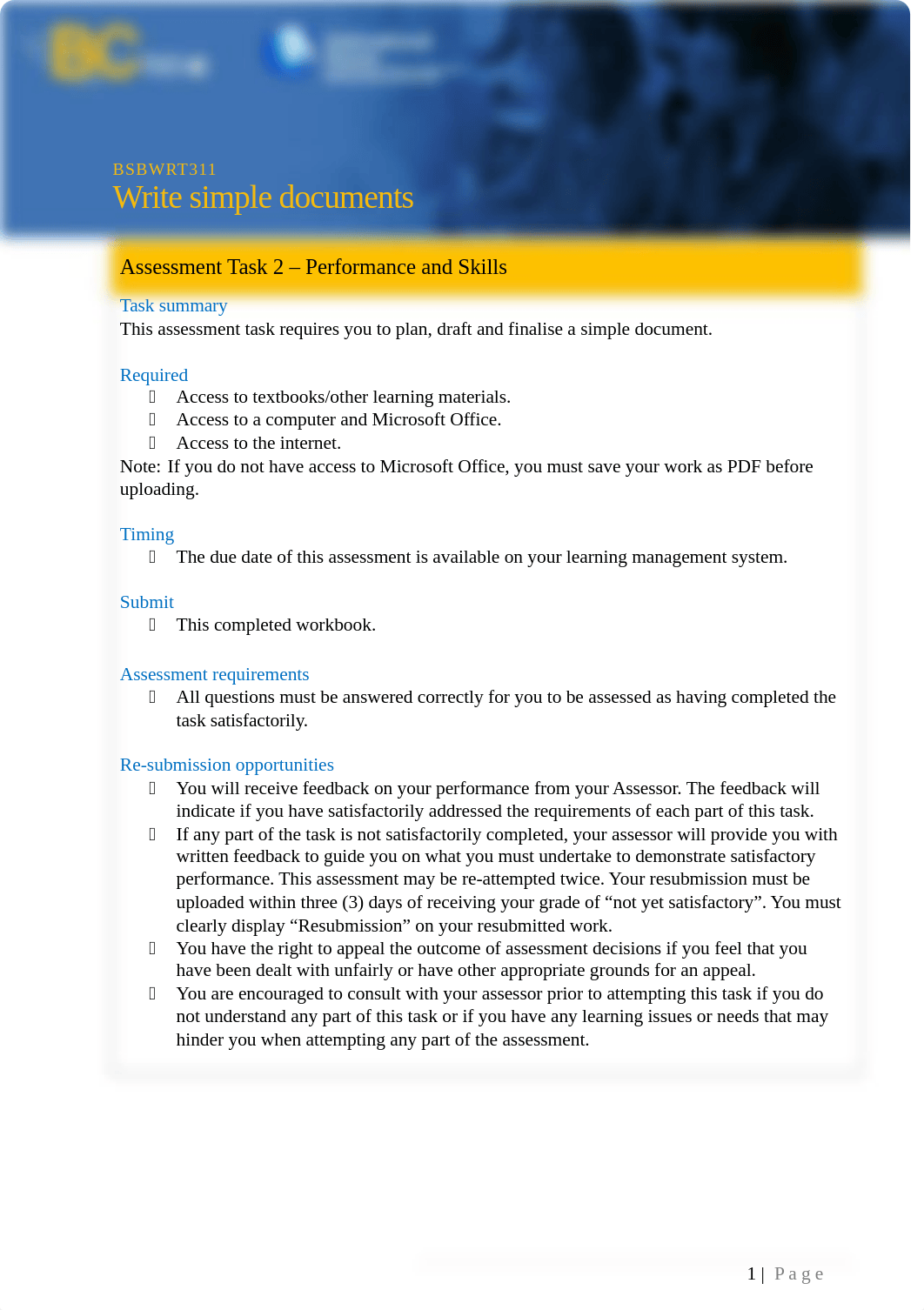 BSBWRT311 Assessment Task 2_v3.1.docx_dtkrej2ginf_page1