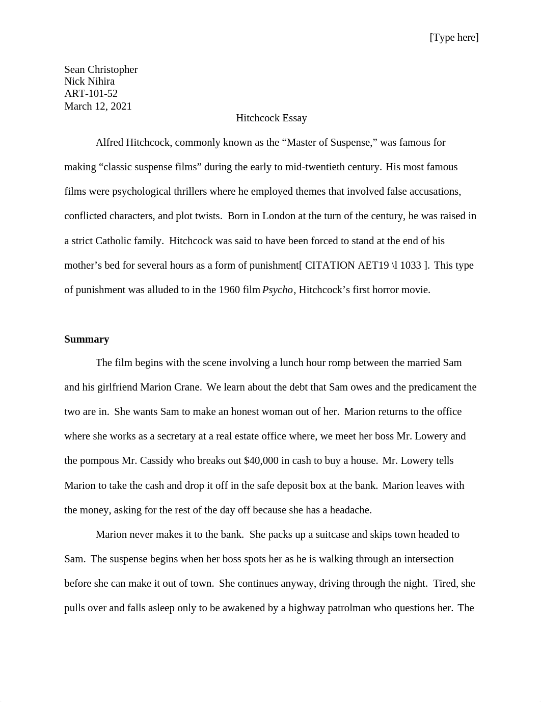 Hitchcock Essay.docx_dtl1a4ljo2f_page1