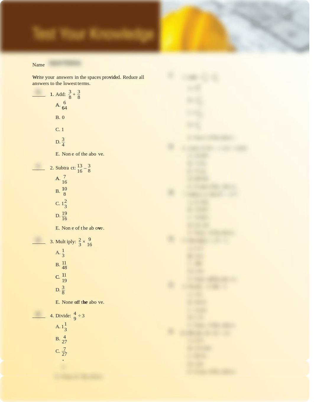 Unit 02 - Construction Math and Application - Test Your Knowledge-Sarah Mathes-A10.pdf_dtl1jv1otpq_page1