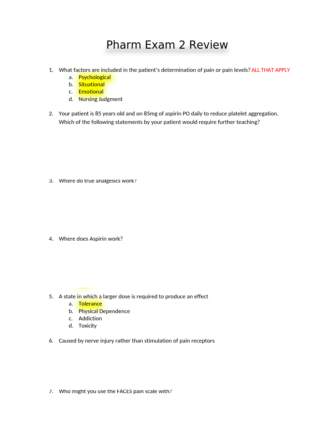 Pharm Exam 2 Review answers.docx_dtl27hodzne_page1