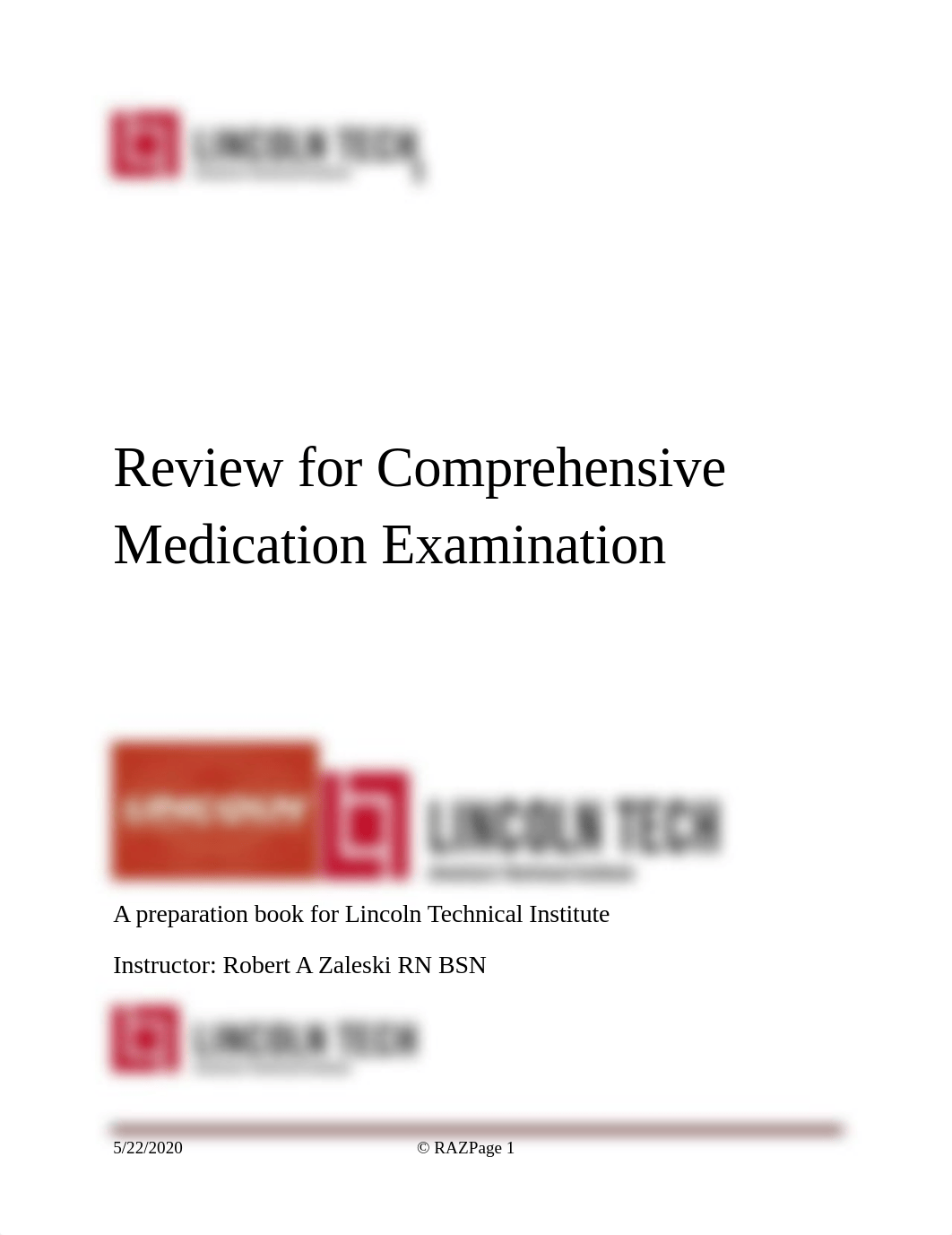 pharmacology comprehensive Medication Examination 2019 (2).docx_dtl51dgi6cn_page1