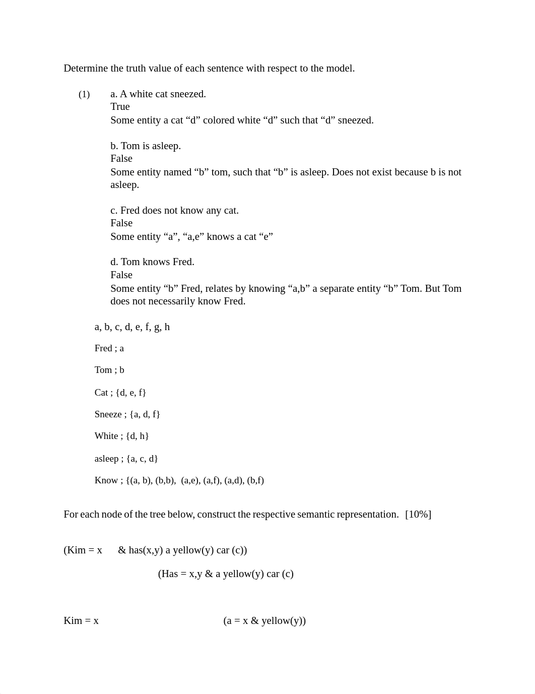 Determine the truth value of each sentence with respect to the model_dtl548qv2hd_page1