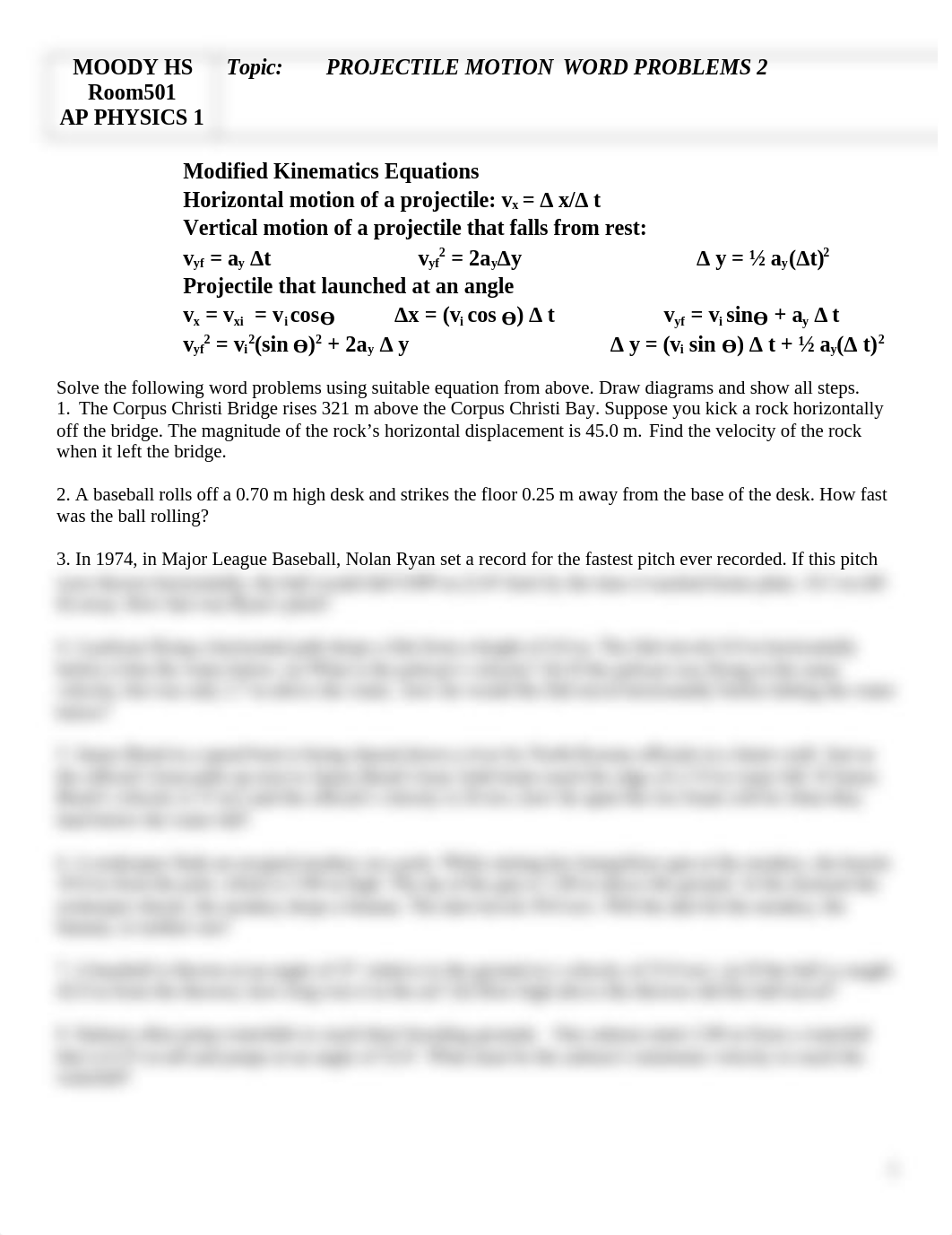 Projectile motion Word  problems.doc_dtlgwa8e8ta_page1