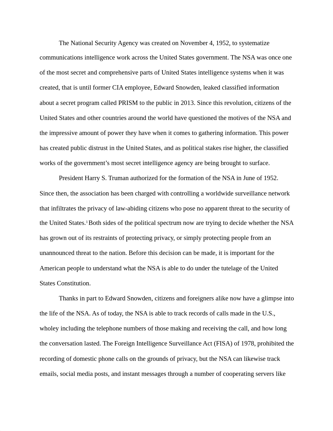 Public Distrust in the NSA National Security Agency Research Paper_dtlhiu99i09_page2