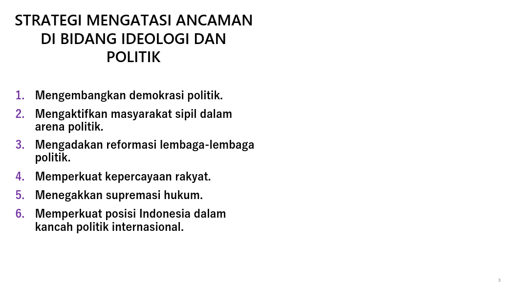 2. PPT STRATEGI MENGATASI BERBAGAI ANCAMAN  DALAM MEMBANGUN INTEGRASI NASIONAL - PKN.pdf_dtll2pgc2v4_page3