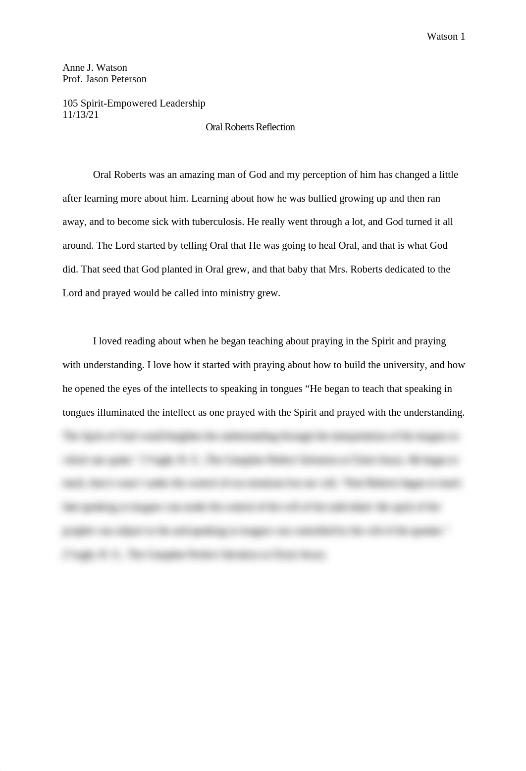 Oral Roberts Reflection.docx_dtlp2uwjsue_page1