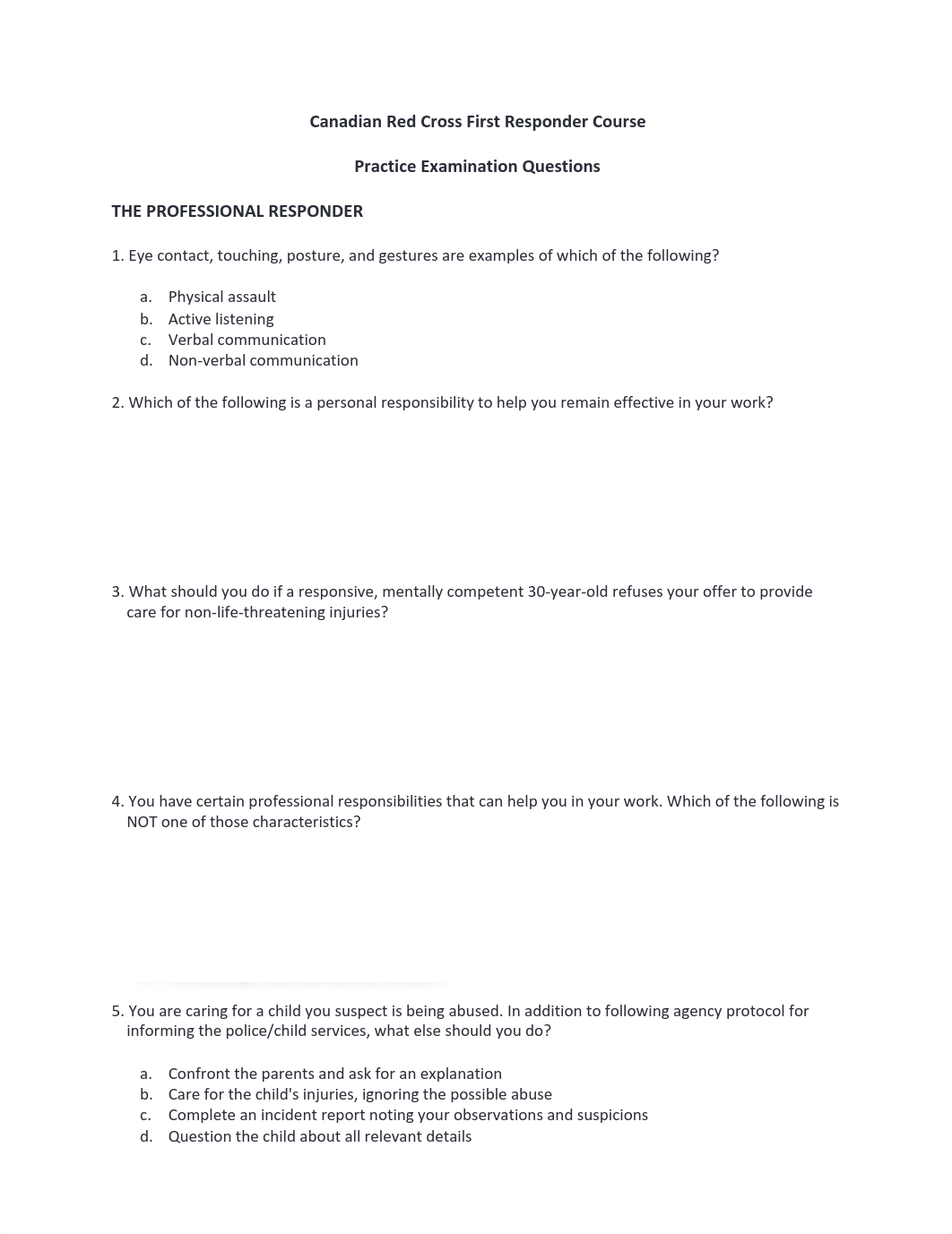 First Responder Course Sample Questions wo answers.pdf_dtlpt6iuvkw_page1