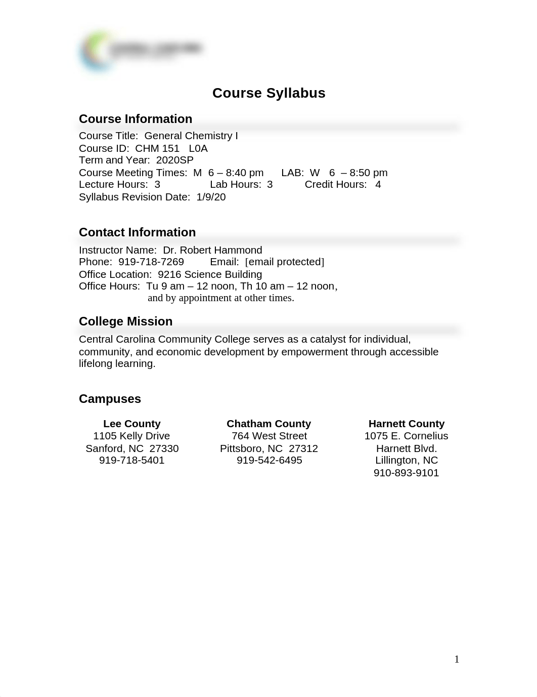 Hammond-Syllabus-CHM151-L0A-2020SP(3).docx_dtlwzexqqxx_page1