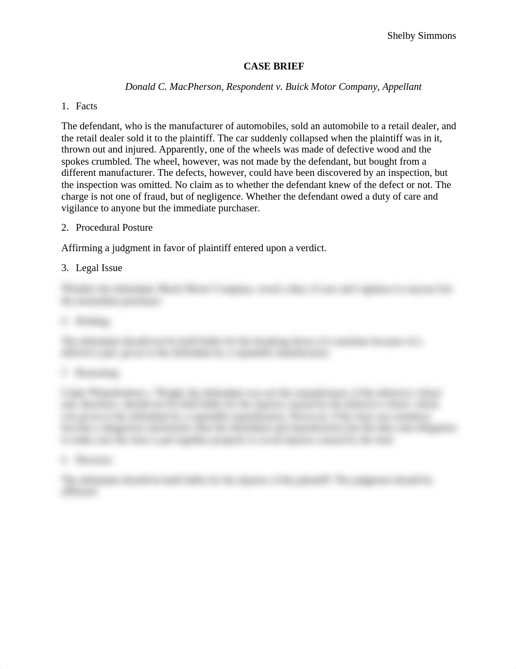 CASE BRIEF Donald C. MacPherson v. Buick Motor Company_dtlze4qyc2c_page1