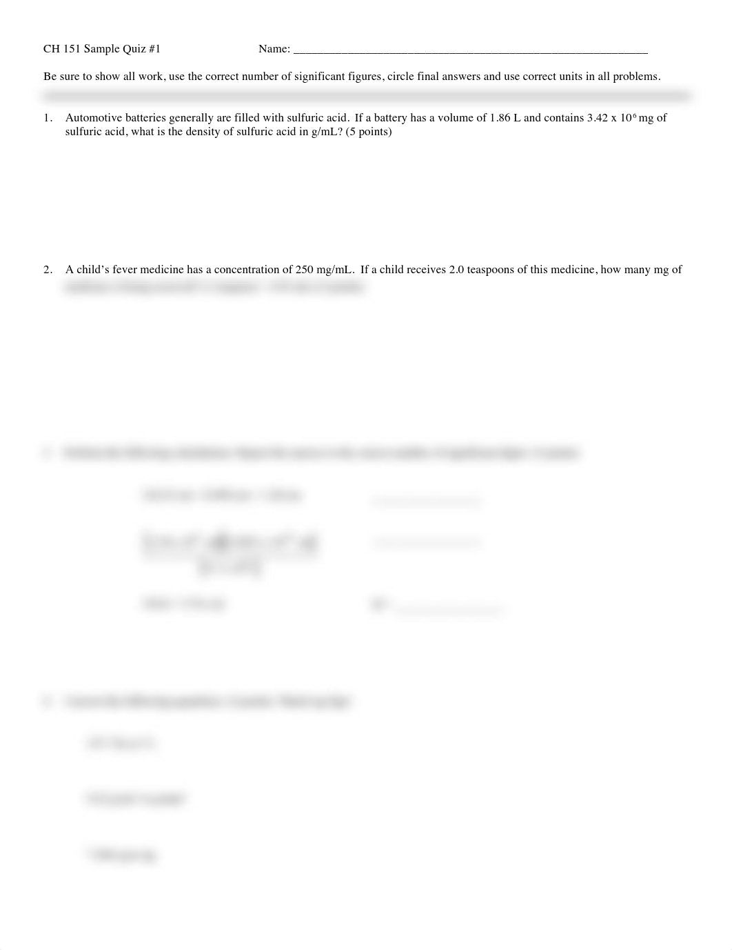 Sample Quiz 1 on General Chemistry_dtmoc7aotf2_page1