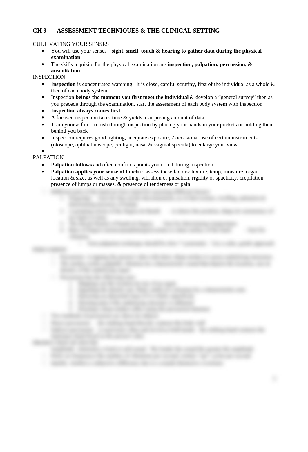 CH 9  ASSESSMENT TECHNIQUES & THE CLINICAL SETTING - Exam 5_dtmqhrm9xwn_page1