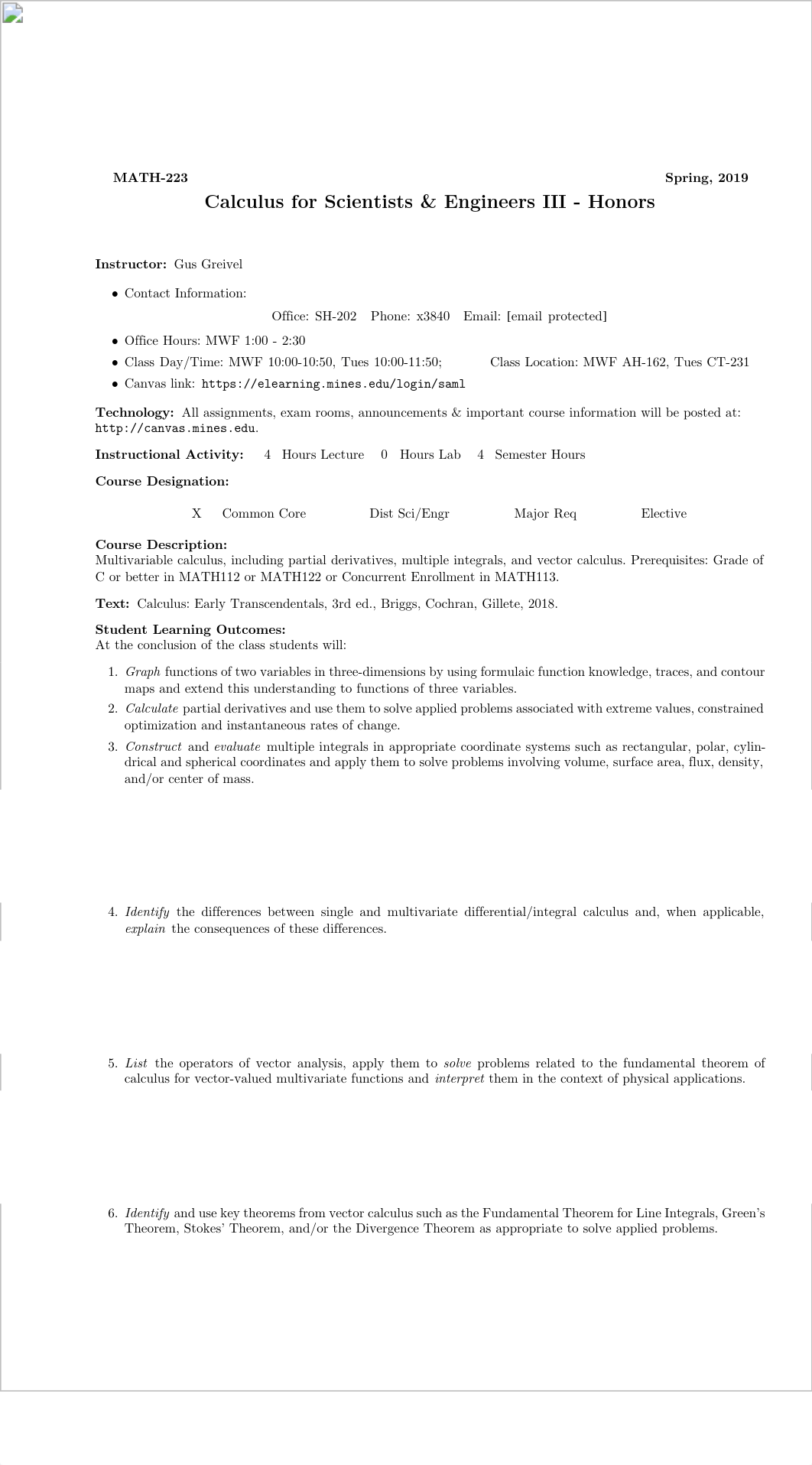 Calculus III Syllabus.pdf_dtmwq8jz6fu_page1