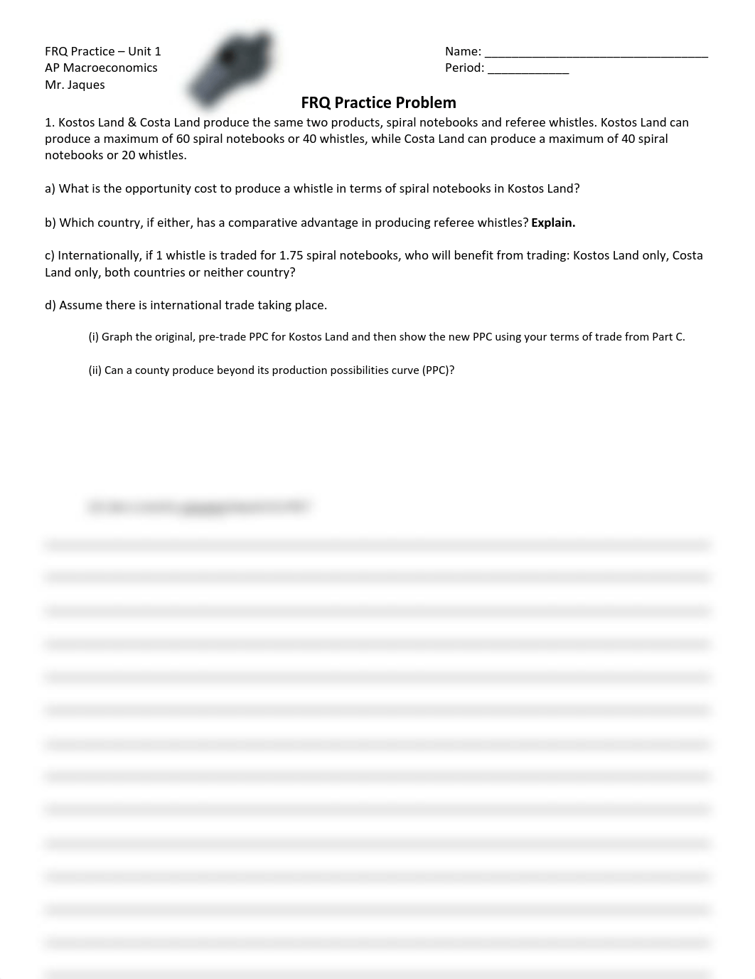 Samuel Neuman - FRQ Practice #1 Worksheet & HW - Unit 1.pdf_dtn094tq59k_page1