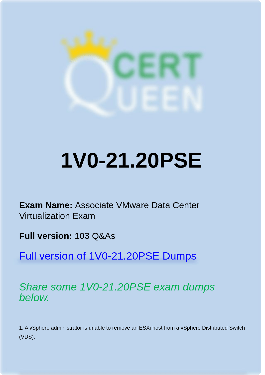 Updated VMware 1V0-21.20PSE Exam Questions.pdf_dtn0tdm4o1r_page1