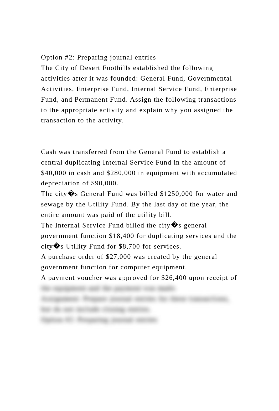 Option #2 Preparing journal entriesThe City of Desert Foothills.docx_dtn204i46sq_page2