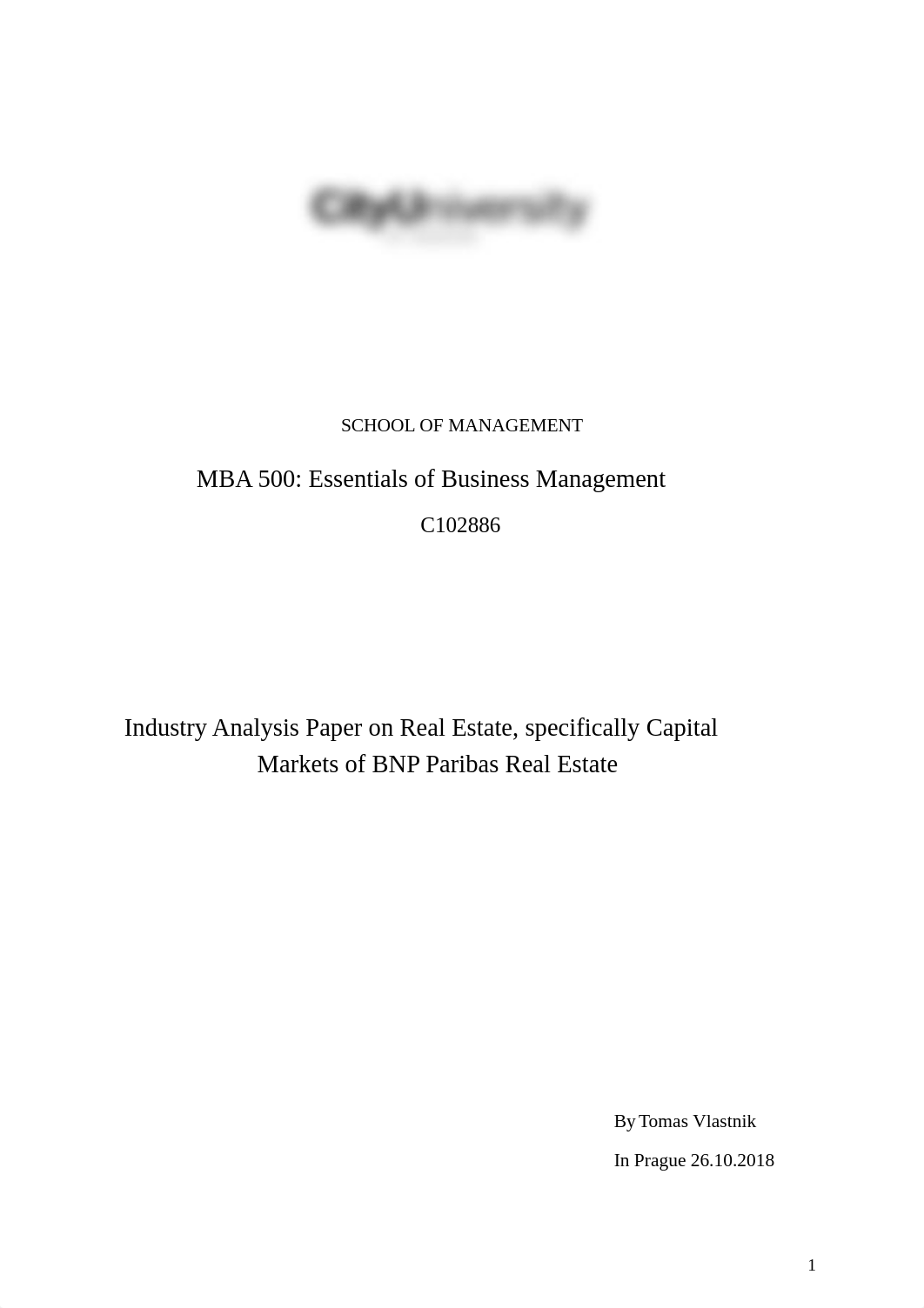 Industry Analysis Paper - Tomas Vlastnik_V1.pdf_dtnjfzqrt72_page1