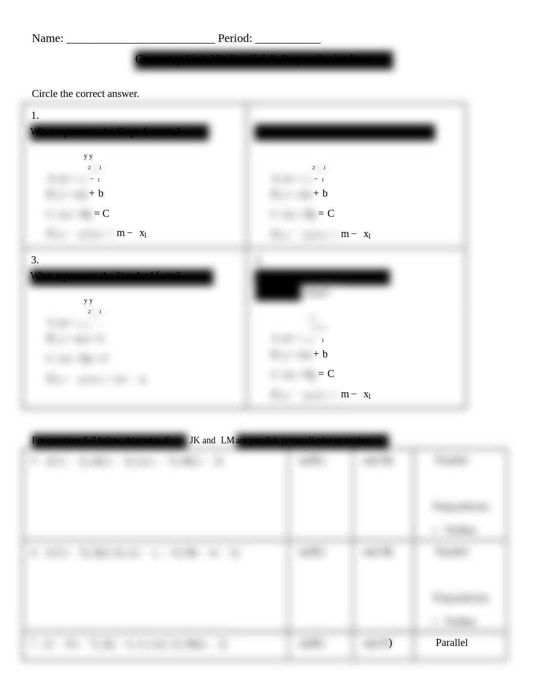 Ian Taylor - Geometry Unit 3B_ Parallel Perpendicular Test V1 Honors ONLINE.docx_dtnjjrazawo_page1