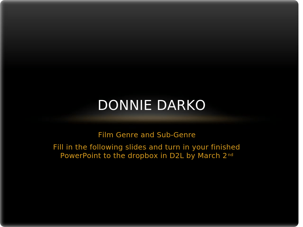 Donnie Darko - genre ppt project.pptx_dtnmvgxvf70_page1