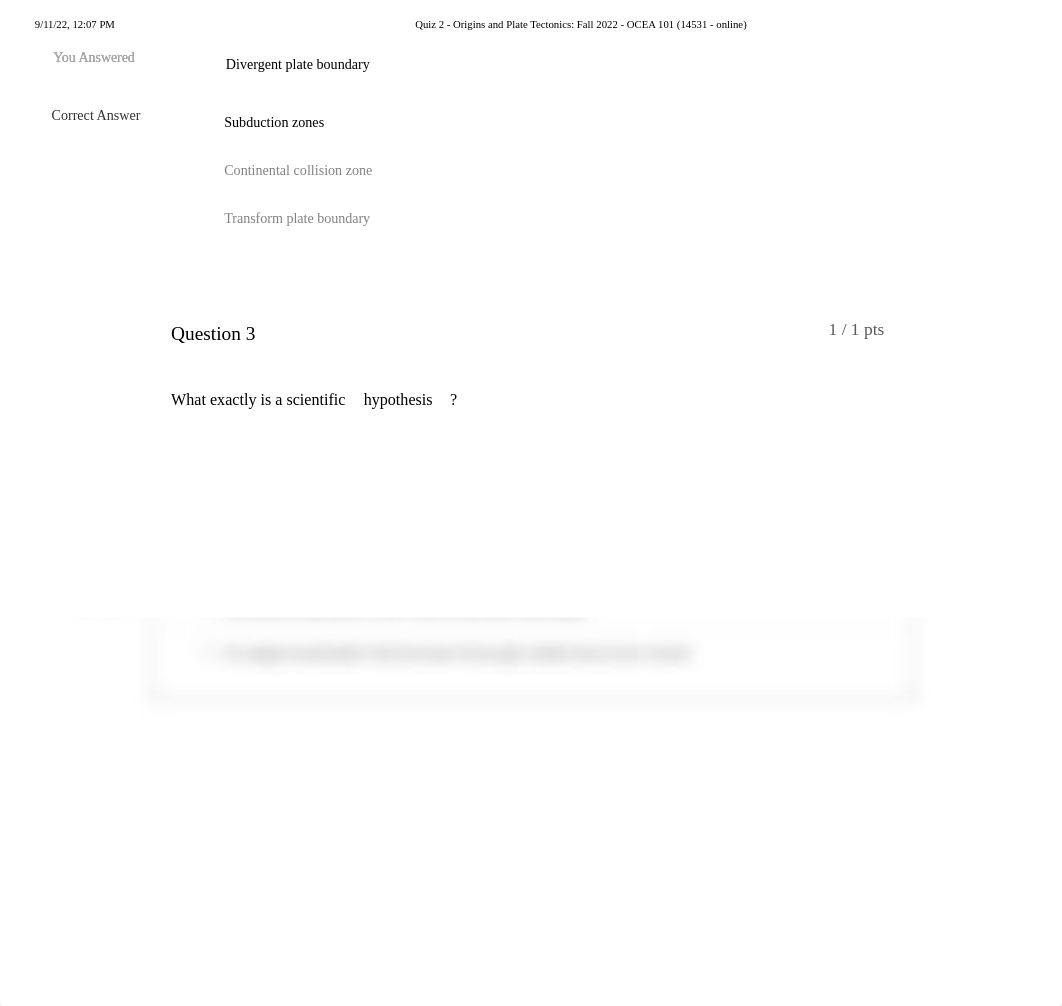 Quiz 2 - Origins and Plate Tectonics_ Fall 2022 - OCEA 101 (14531 - online).pdf_dtnno4u2r2y_page3