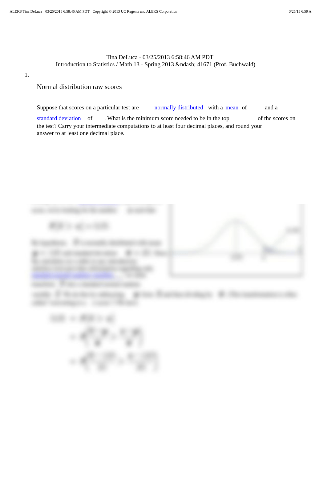 normal distribution raw scores 1 test_dtnnre6iy81_page1