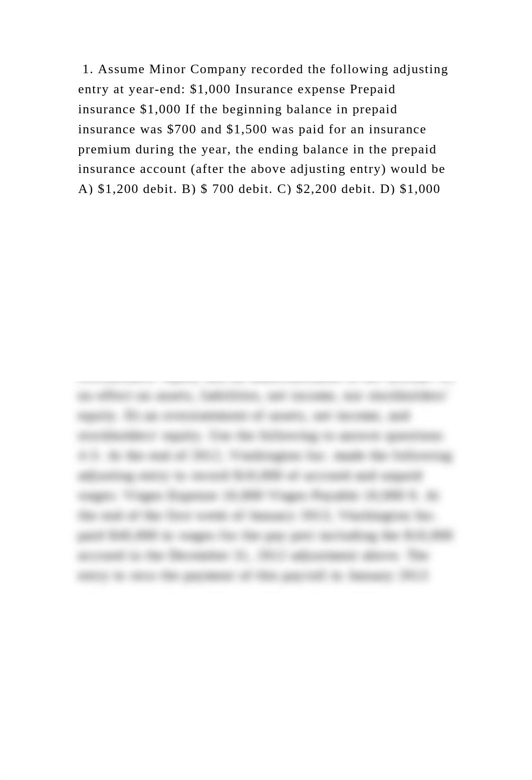 1. Assume Minor Company recorded the following adjusting entry at yea.docx_dtnv5kyz4fy_page2