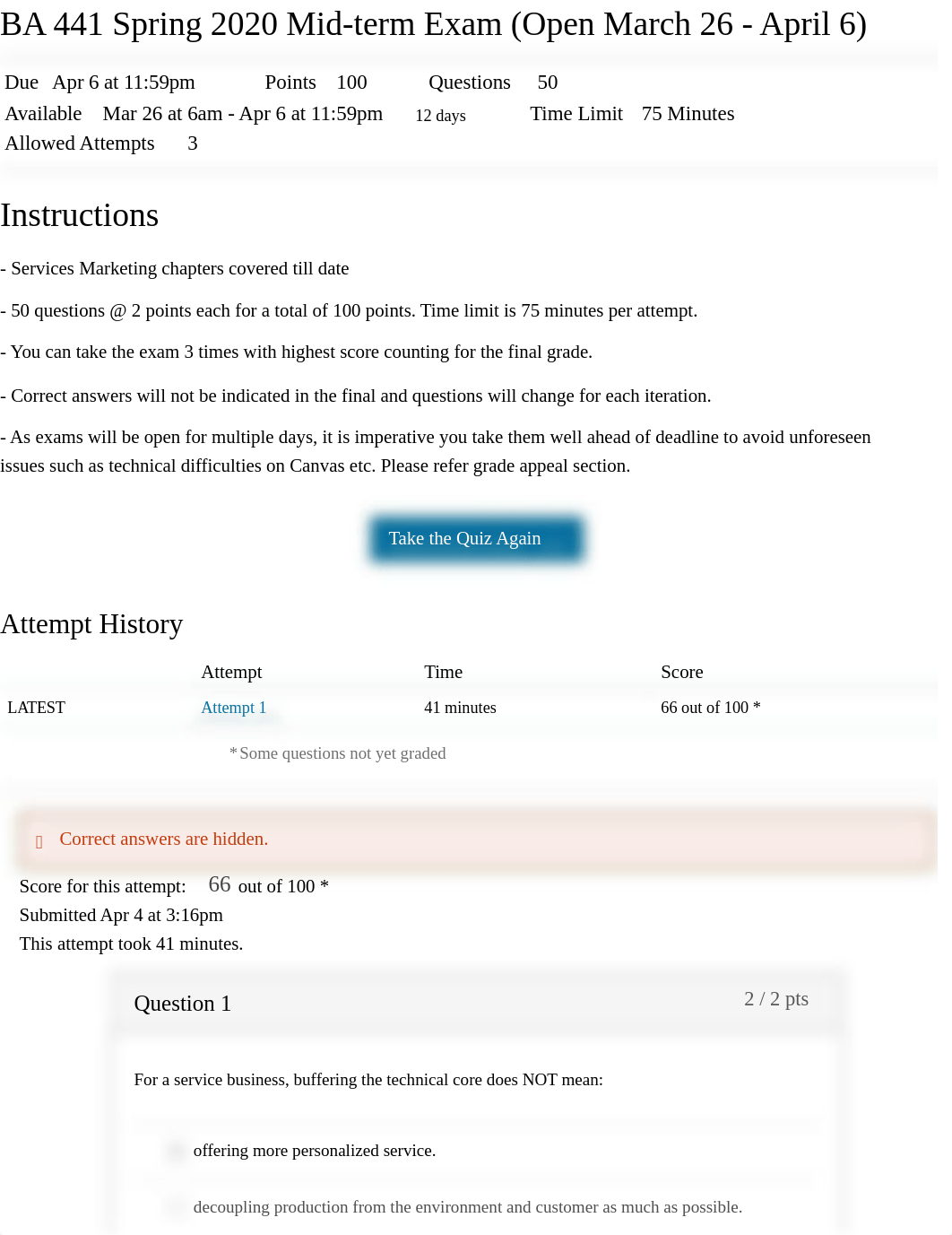 BA 441 Spring 2020 Mid-term Exam (Open March 26 - April 6)_ BA 441 Retail Services Marketing 21278.p_dtnv5nf39us_page1
