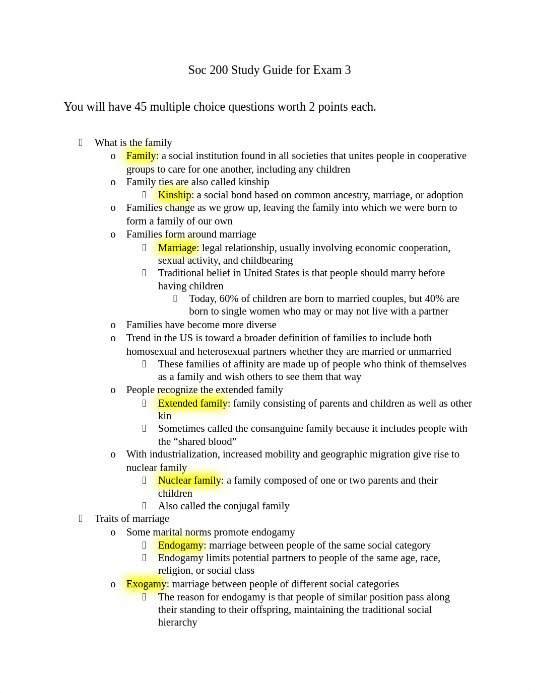 Soc 200 Study Guide for Exam 3.docx_dto3zvfndn8_page1