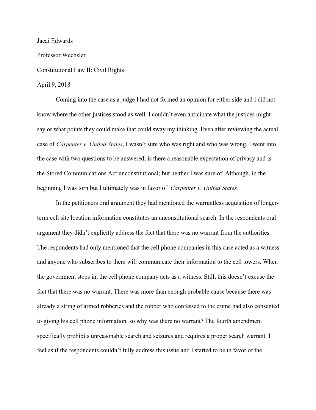 Analysis of Carpenter v. US.pdf_dto3zxthoke_page1