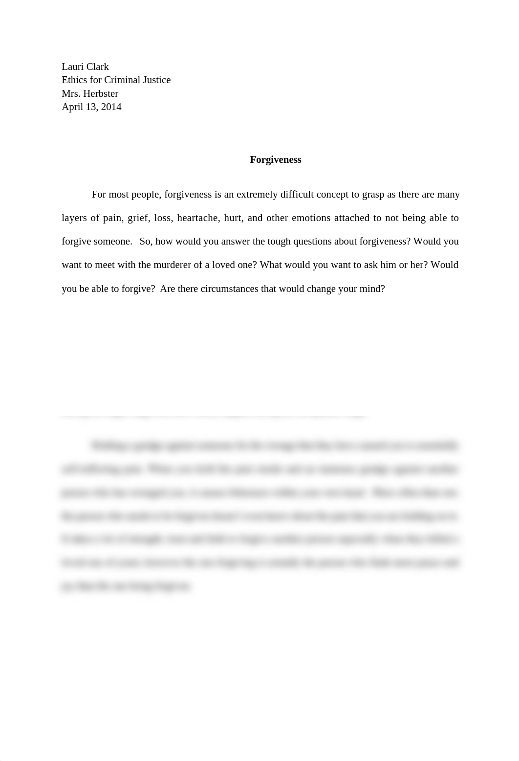 Lauri Clark Ethics Forgiveness Week 13 Essay_dto43nre0w4_page1