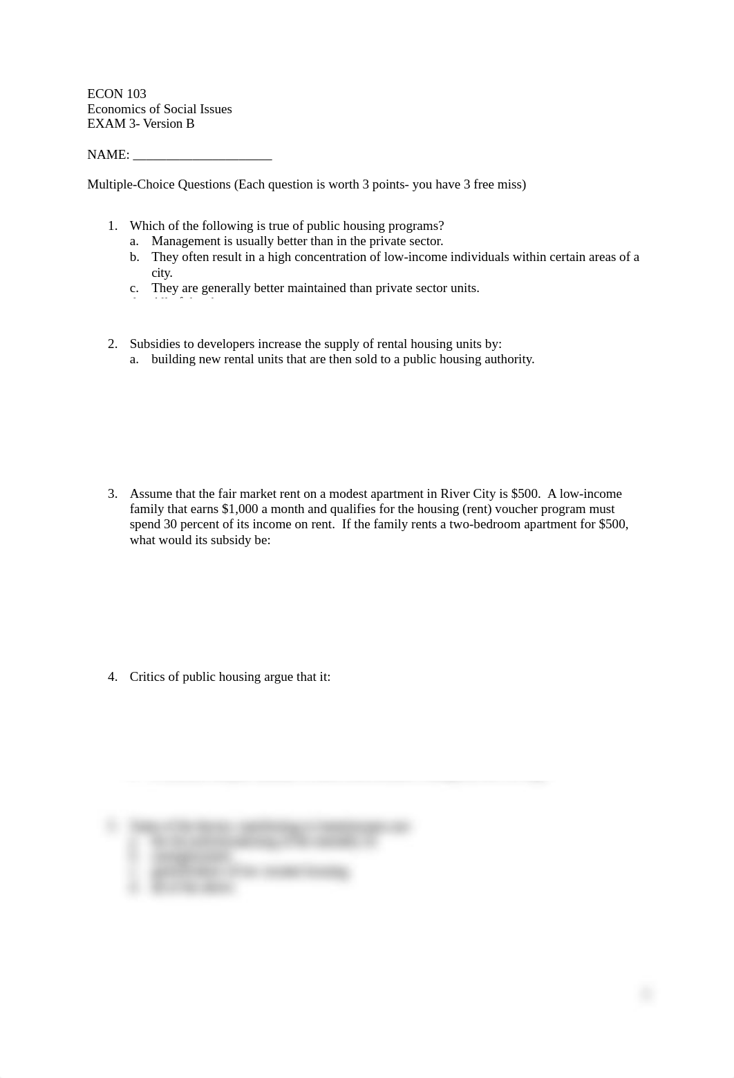 ECON 103- Exam 3 Version B.docx_dtohxdfiml4_page1