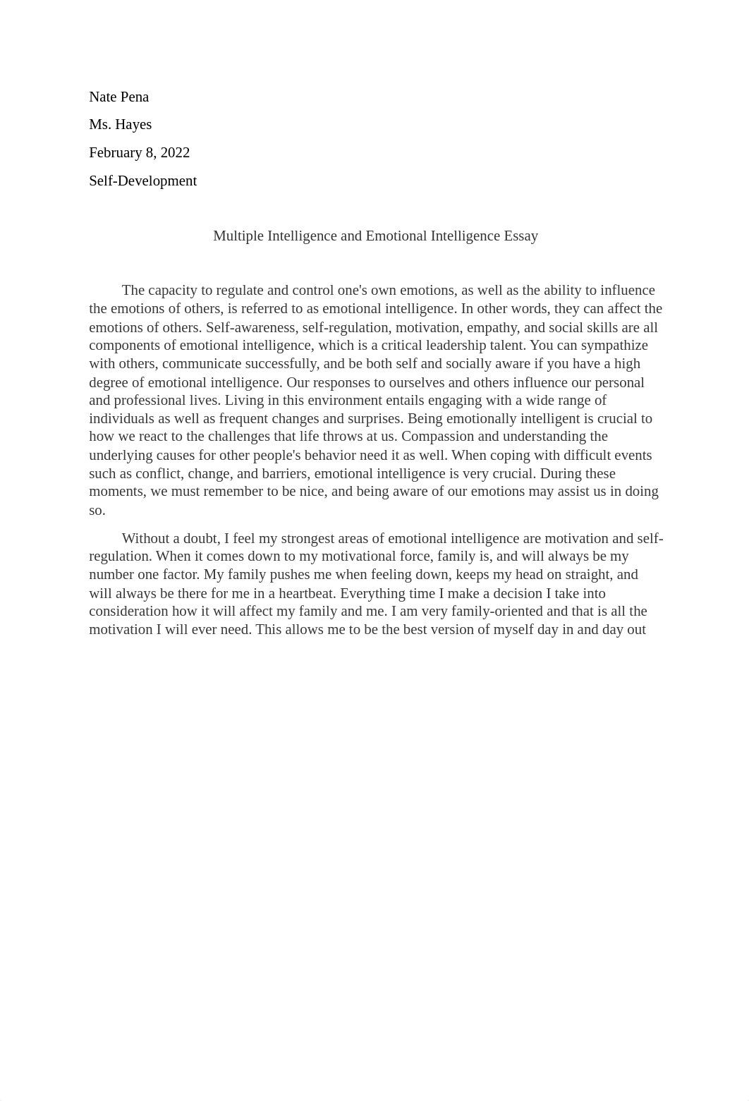 Multiple Intelligence and Emotional Intelligence Essay.docx_dtol2fvpxxu_page1