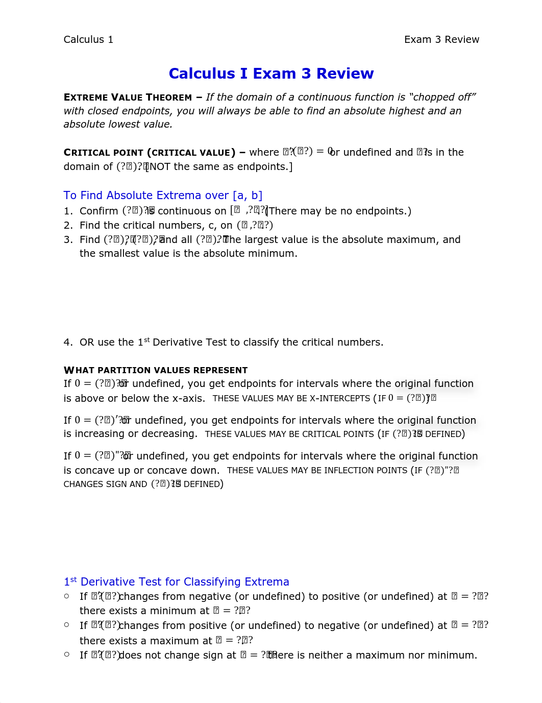 Calculus 1 Exam 3 REVIEW.pdf_dtom6afiah2_page1