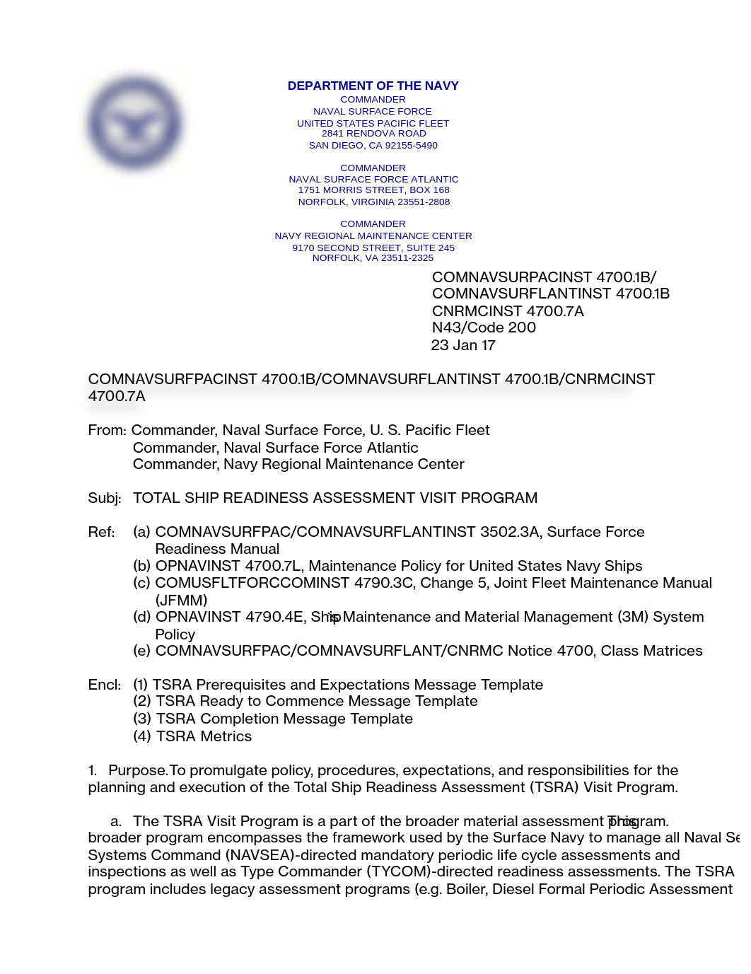 CNRMC TSRA Joint Instruction w-CNSL-CNSP 4700.1B dated 23 Jan 2017.pdf_dtp0i57pq23_page1