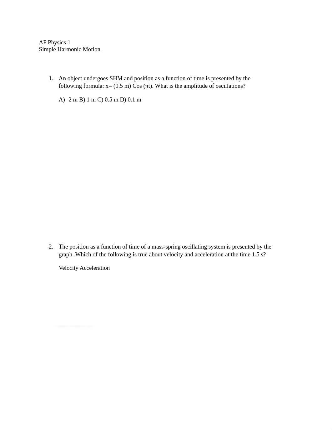 Eliana Diaz - Simple Harmonic Motion Homework Pt 2 - 8452878.pdf_dtpr5mdwo3k_page1