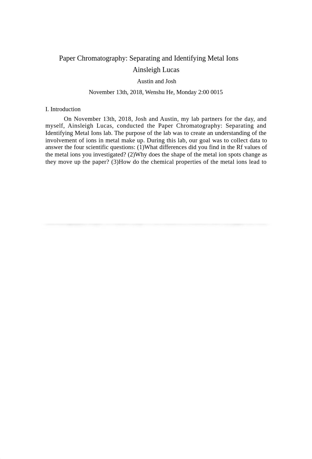 Paper Chromatography Report .pdf_dtq3yqqt2lp_page1