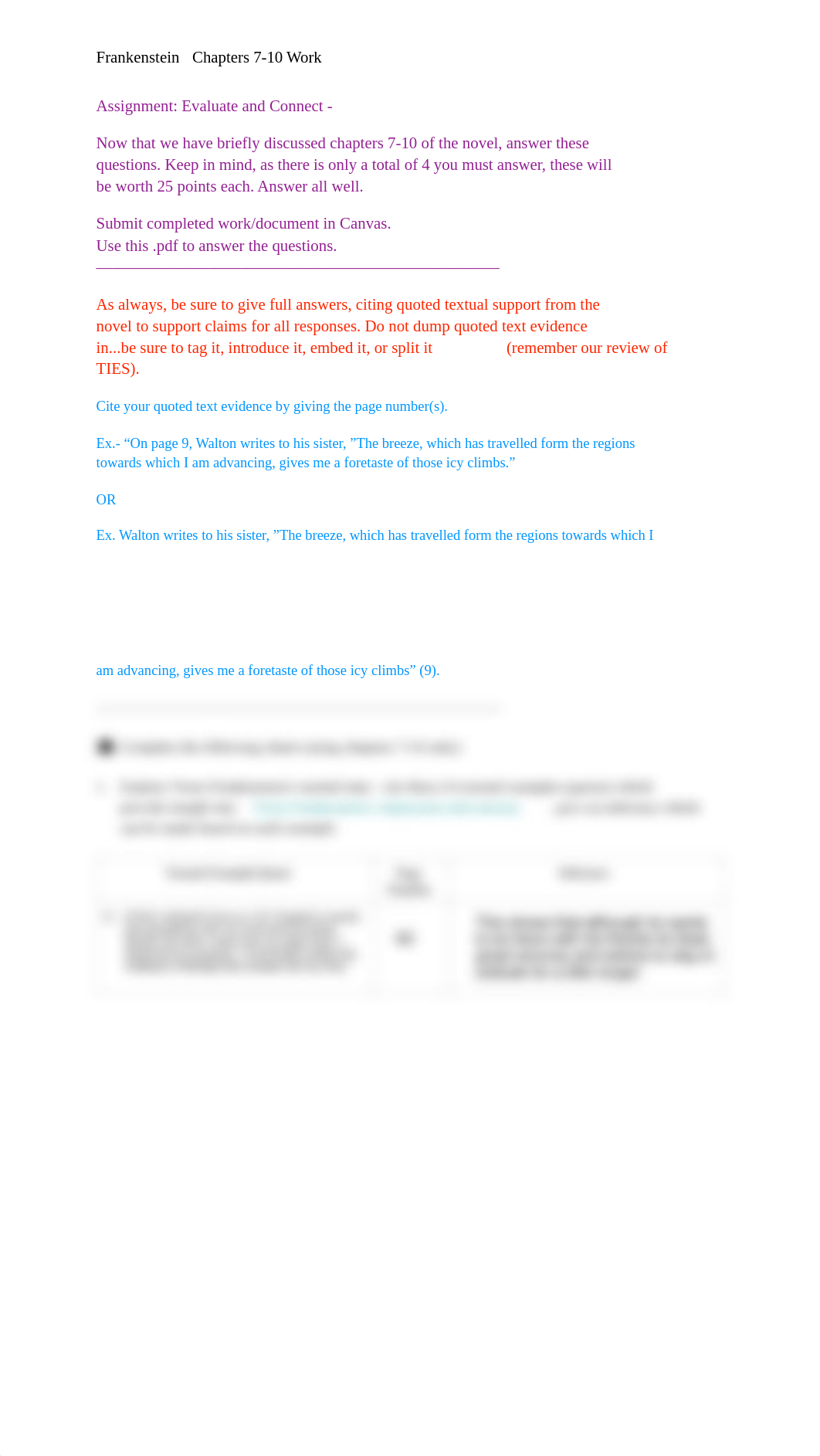 Frankenstein Chapters 7-10 Assignment.pdf_dtq7vhwp7ui_page1