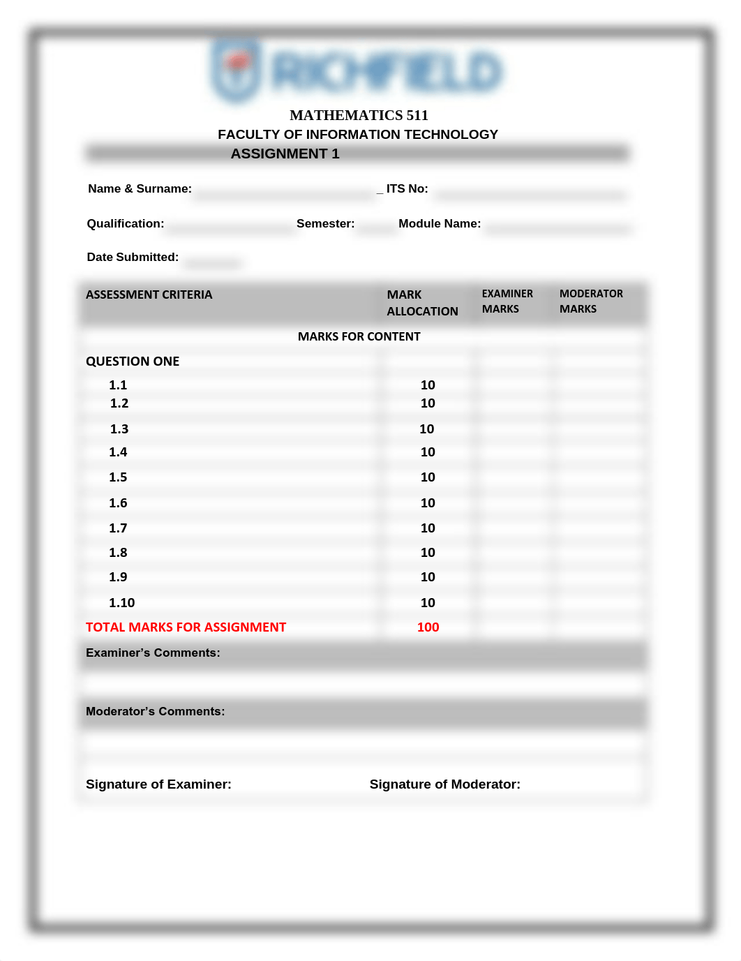 Maths 511 Assignment 1.pdf_dtqdf77fdfq_page1