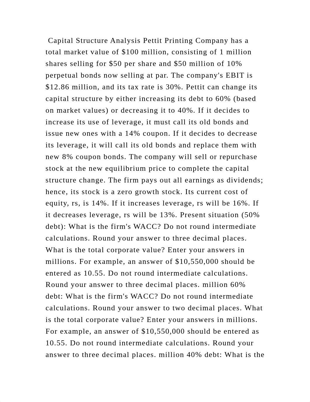 Capital Structure Analysis Pettit Printing Company has a total market.docx_dtqjygdz5sn_page2