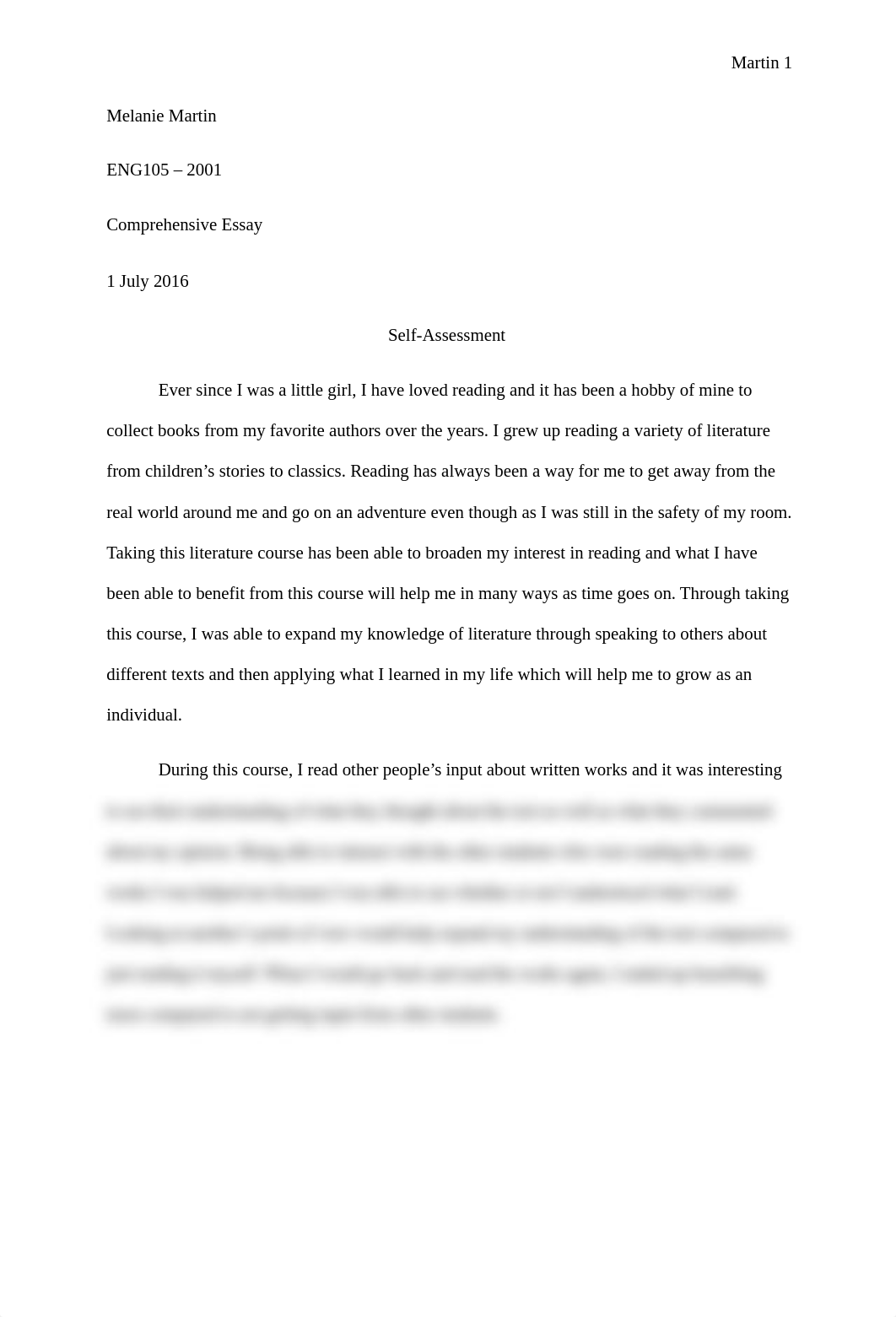 Melanie Martin Self-Assessment Essay.docx_dtqtvkj8zvx_page1