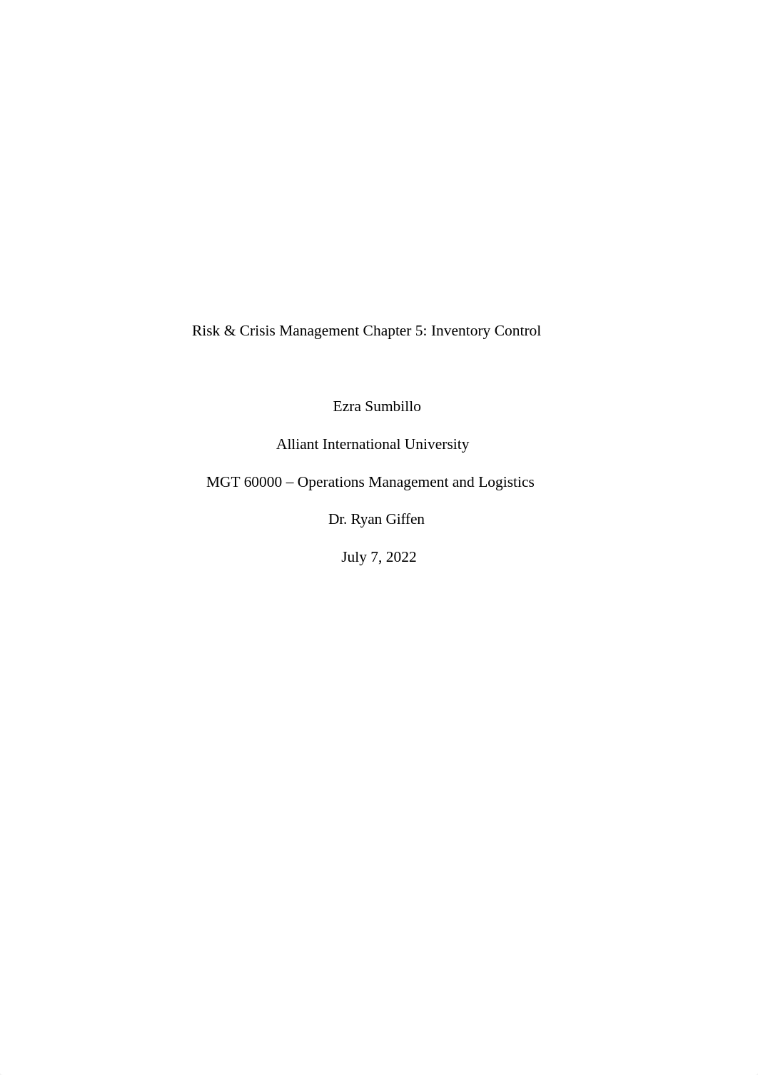 Risk & Crisis Management Chapter 5- Inventory Control .pdf_dtqxd97y96x_page1