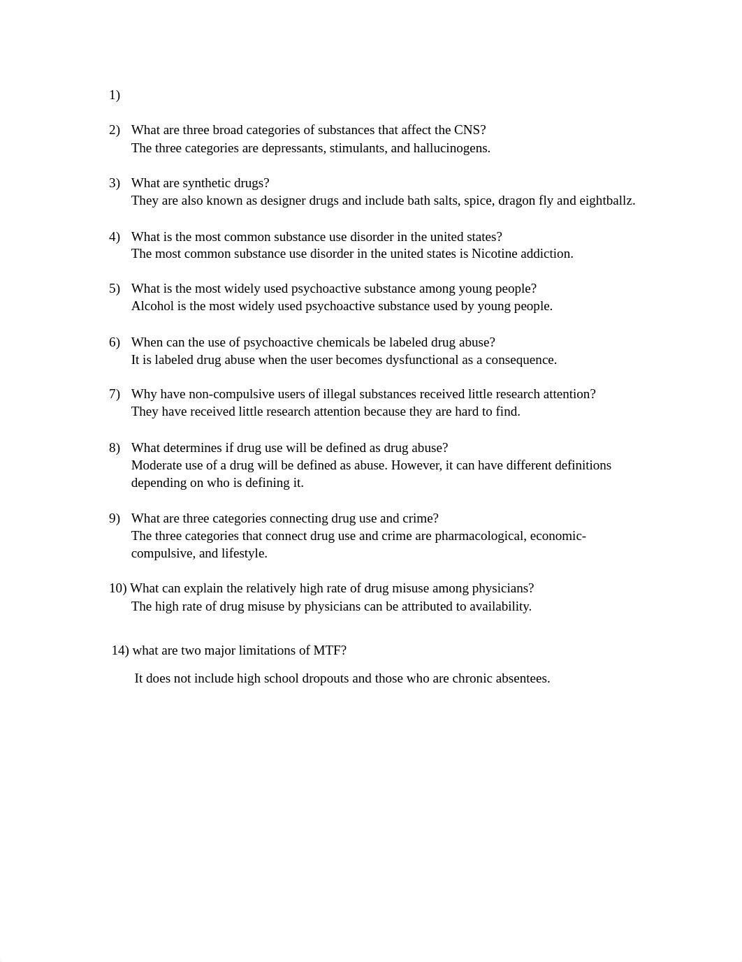 Substance use and abuse Ch 1 questions .docx_dtrbj9q5717_page1