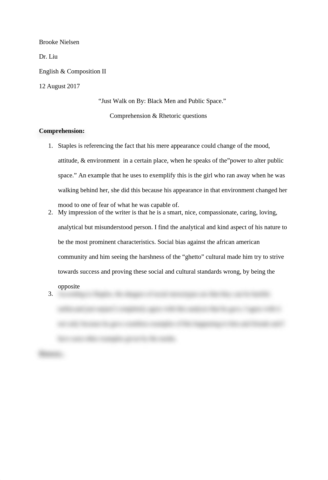 _"Just Walk on By_ Black Men and Public Space."Comprehension & Rhetoric questions .docx_dtrdk0odg4o_page1