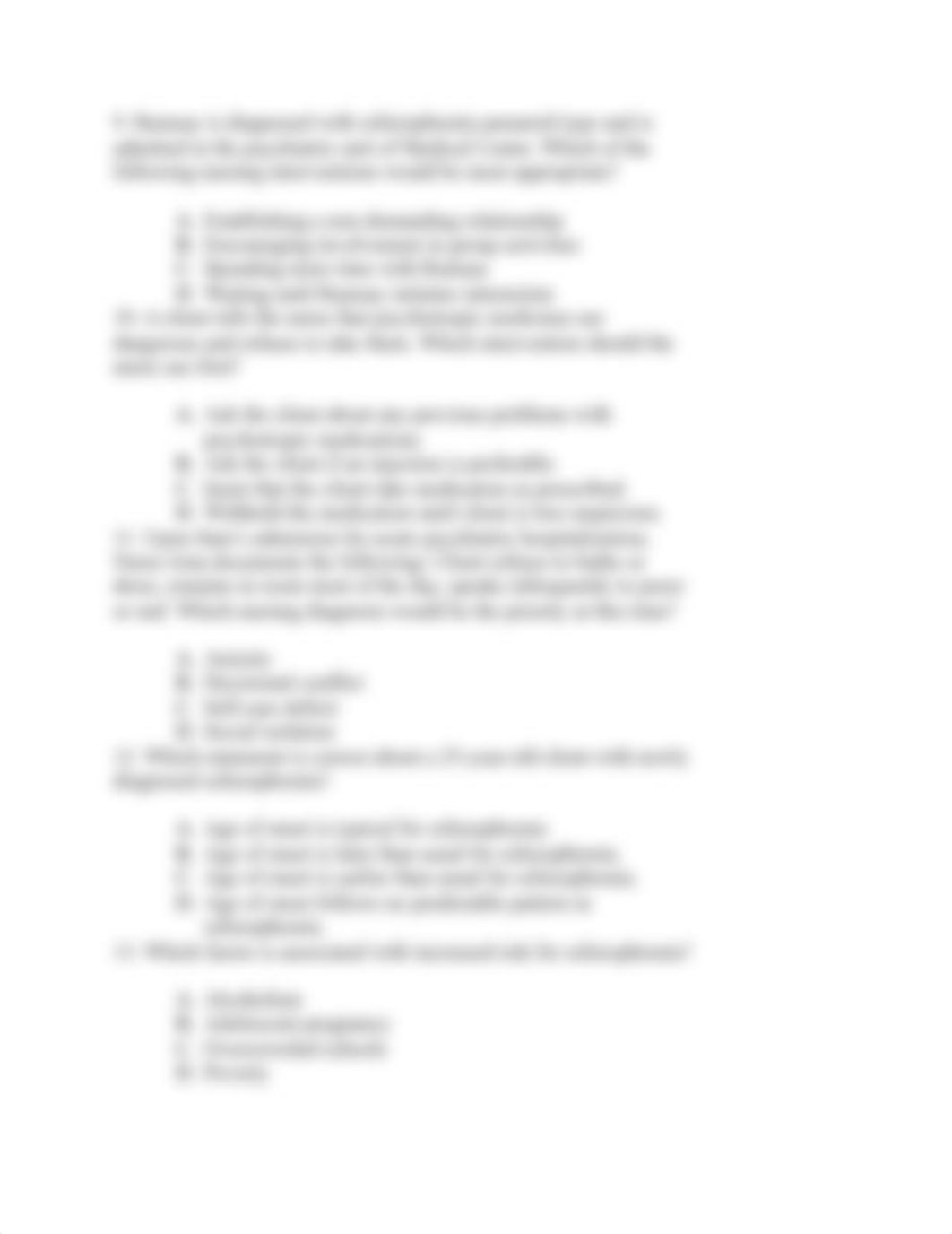 Psych NCLEX Exam for Schizophrenia-PT072-PSYCH TECH.docx_dtrfegy0vma_page3