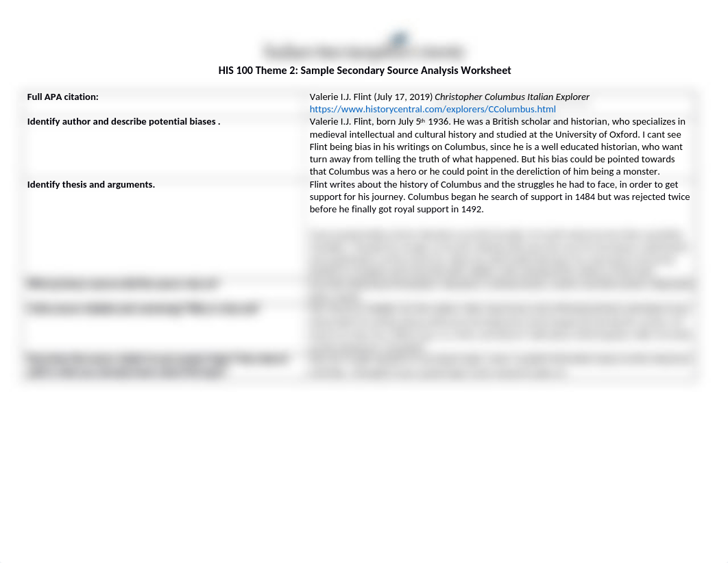 W_Haggerty_HIS 100 Sample Secondary Source Analysis Worksheet.docx_dtriv0r8olm_page1