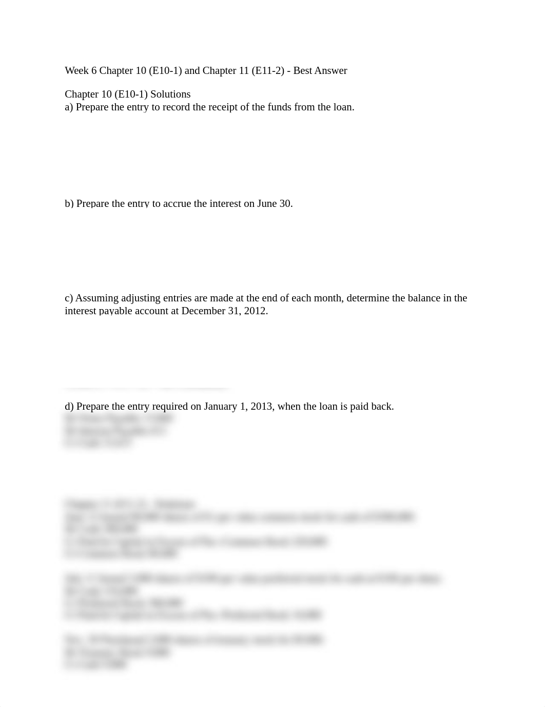 Week 6 Chapter 10 (E10-1) and Chapter 11 (E11-2_dtrni5sit7a_page1