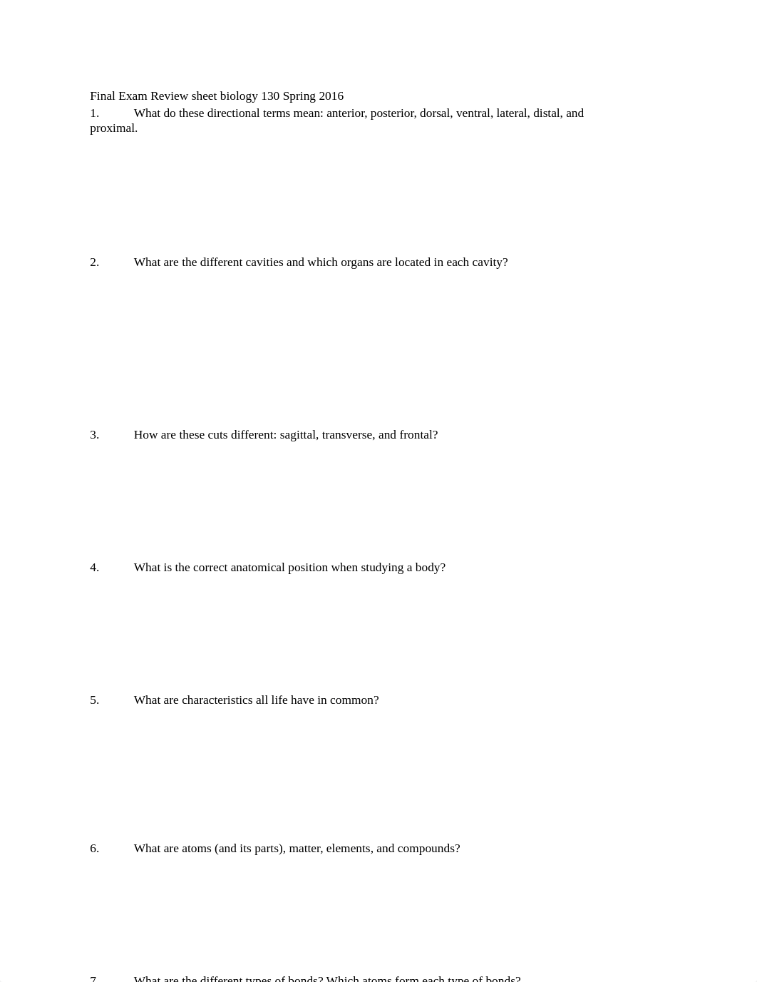 Bio 130 Final exam .docx_dtrp2dde5z0_page1