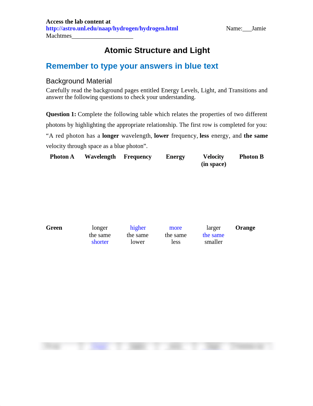 Atomic Structure and Light LAB.doc_dtrpe15nf9c_page1