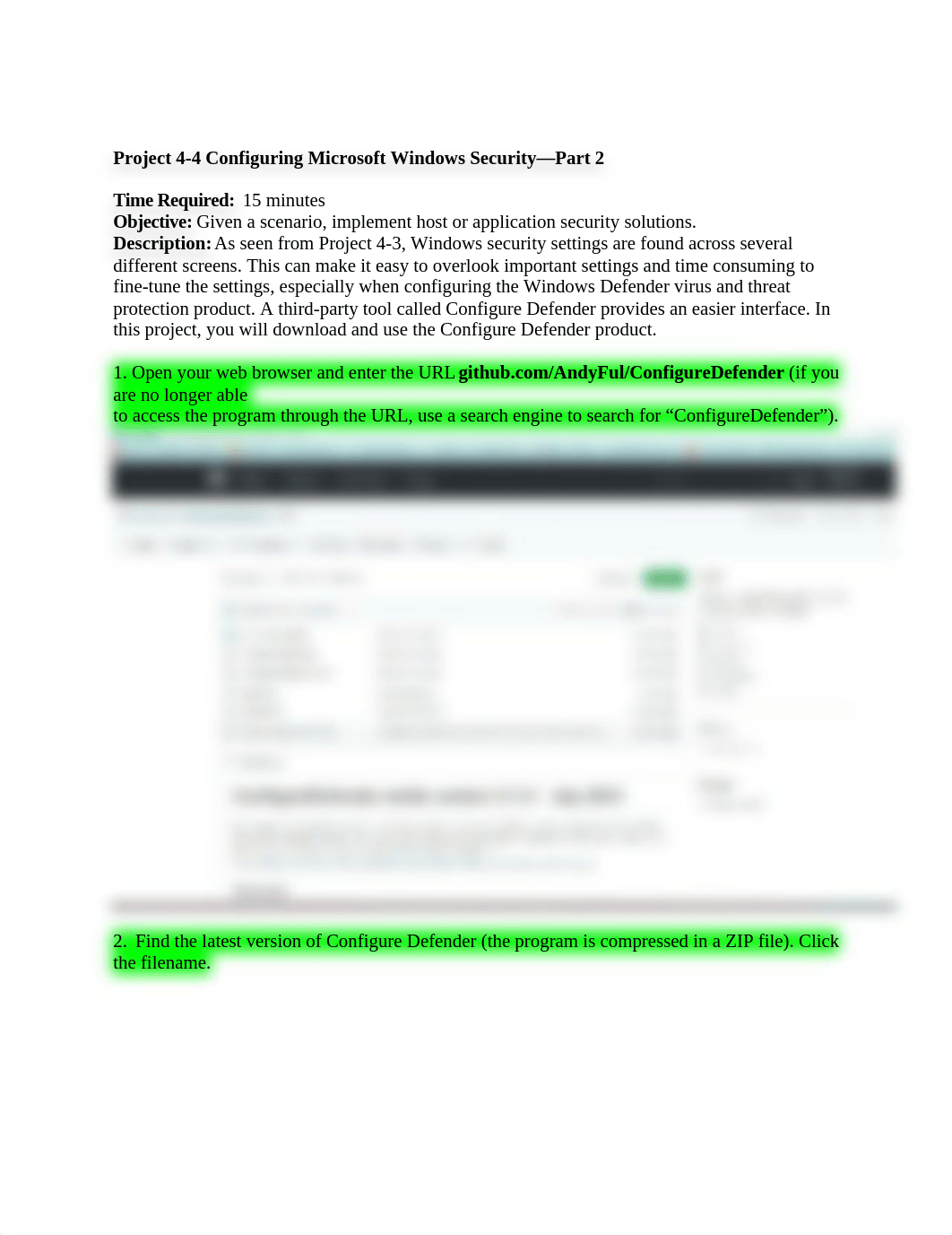 CIS 2350C 4-4  Hands-On Project Configuring Microsoft Windows Security—Part 2.docx_dtrq2mgpczz_page1