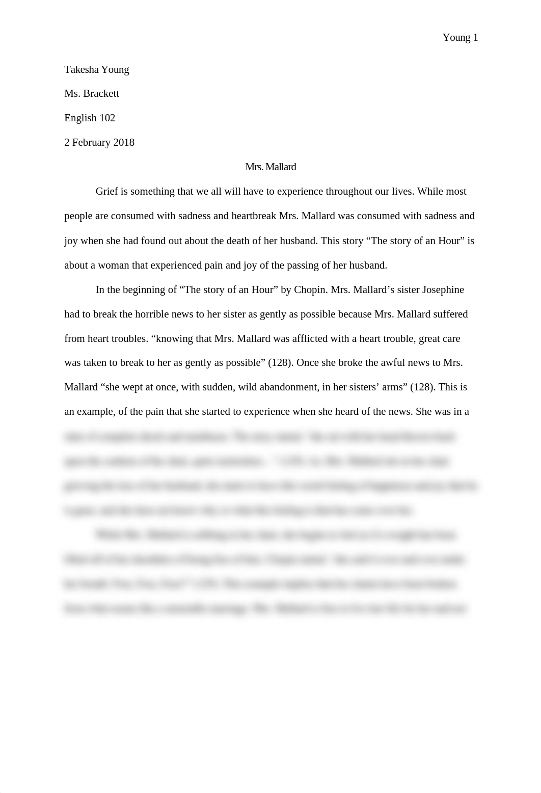 fiction essay Mrs.mallard.docx_dtrsbhp68f6_page1