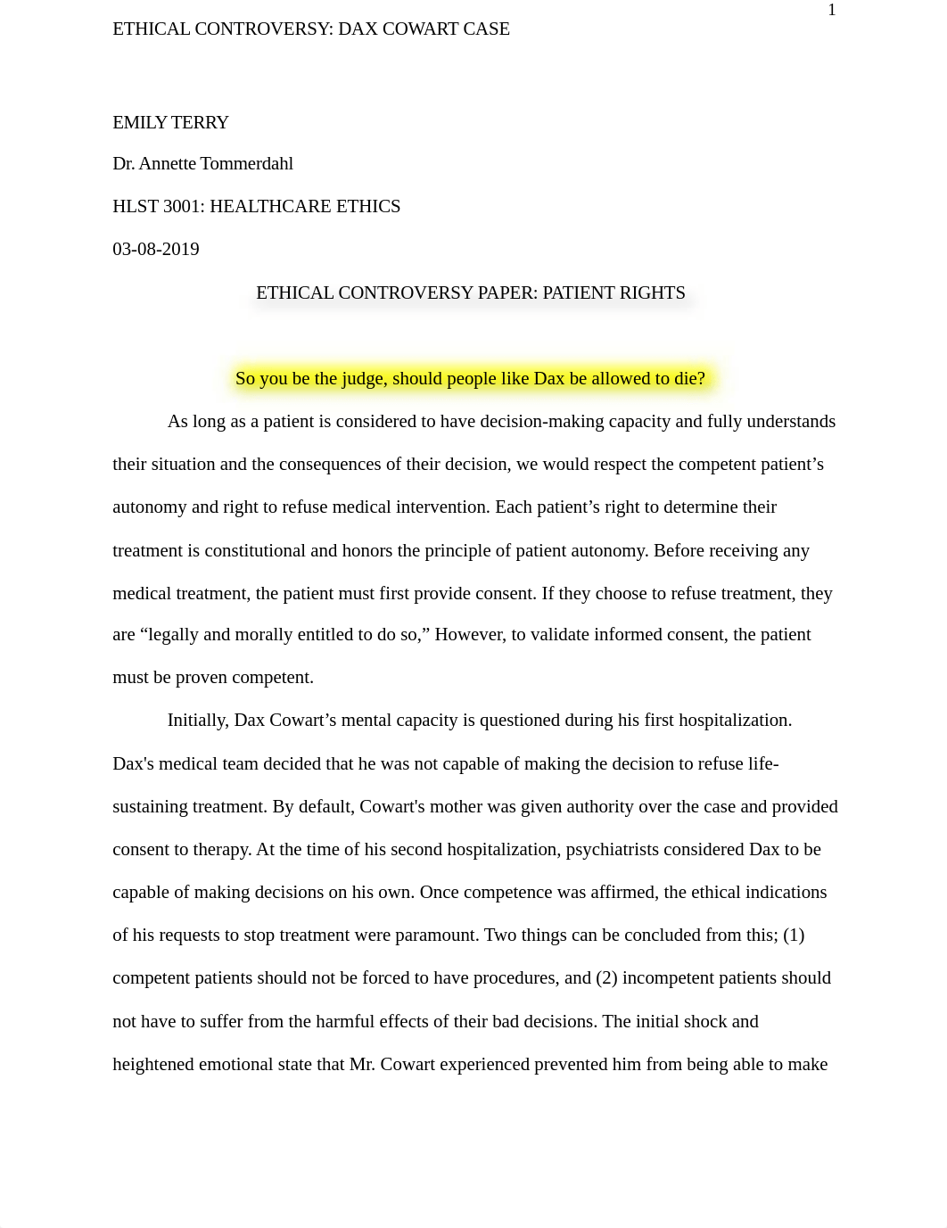 HLST3001 E.C PAPER (Patient Rights) (1).docx_dtrsw3ba1bh_page1